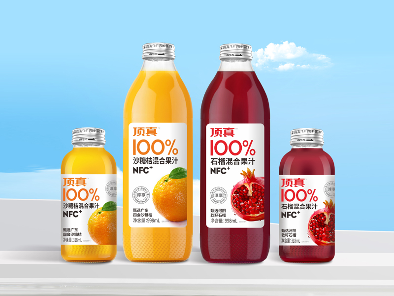 頂真推出100%混合果汁，千億級飲品市場再添生力軍
